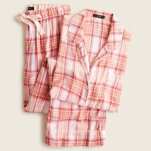 NEW J.Crew Flannel Long Sleeve Pajama Set